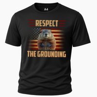 Respect The Grounding, Groundhog Day Performance Shirt