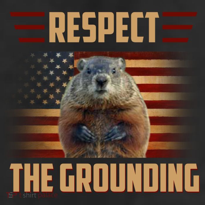 Respect The Grounding, Groundhog Day Trucker Hat
