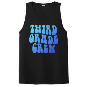 Retro Third Grade Crew 3Rd Grade Teacher Back To School Cool Gift PosiCharge Competitor Tank