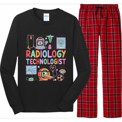 Rad Tech Gift Radiology Technologist Long Sleeve Pajama Set