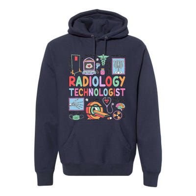 Rad Tech Gift Radiology Technologist Premium Hoodie