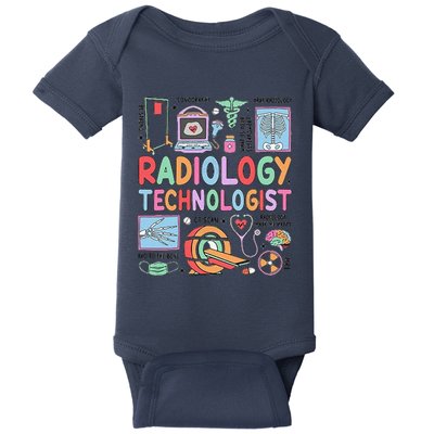 Rad Tech Gift Radiology Technologist Baby Bodysuit