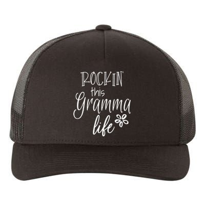 Rockin This Gramma Life Special Grandma Yupoong Adult 5-Panel Trucker Hat