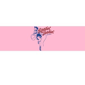 Rootin Tootin Good Time Cowgirl Funny Saying Bumper Sticker