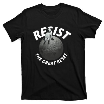 Resist The Great Reset NWO Conservative T-Shirt