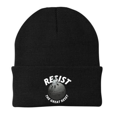 Resist The Great Reset NWO Conservative Beanie