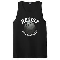 Resist The Great Reset NWO Conservative PosiCharge Competitor Tank