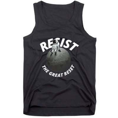 Resist The Great Reset NWO Conservative Tank Top