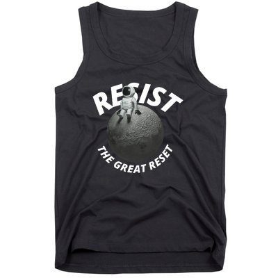 Resist The Great Reset NWO Conservative Tank Top