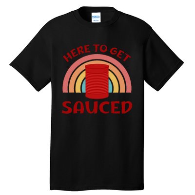 Ready to Get Sauced Funny Cranberry Sauce  Tall T-Shirt