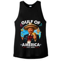 Retro This Gulf Of Us Beach Belong To Ours Est Ladies PosiCharge Tri-Blend Wicking Tank