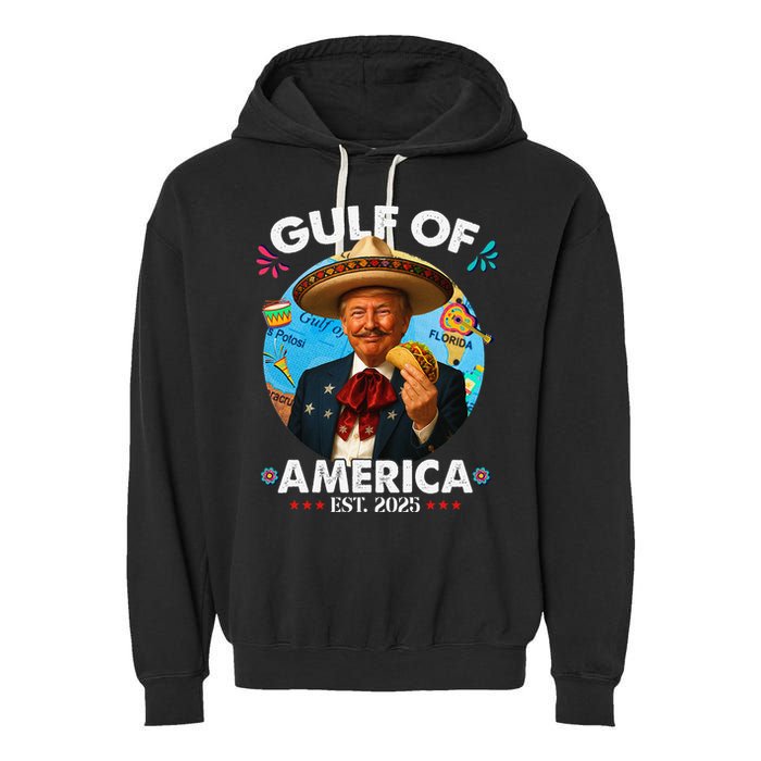 Retro This Gulf Of Us Beach Belong To Ours Est Garment-Dyed Fleece Hoodie