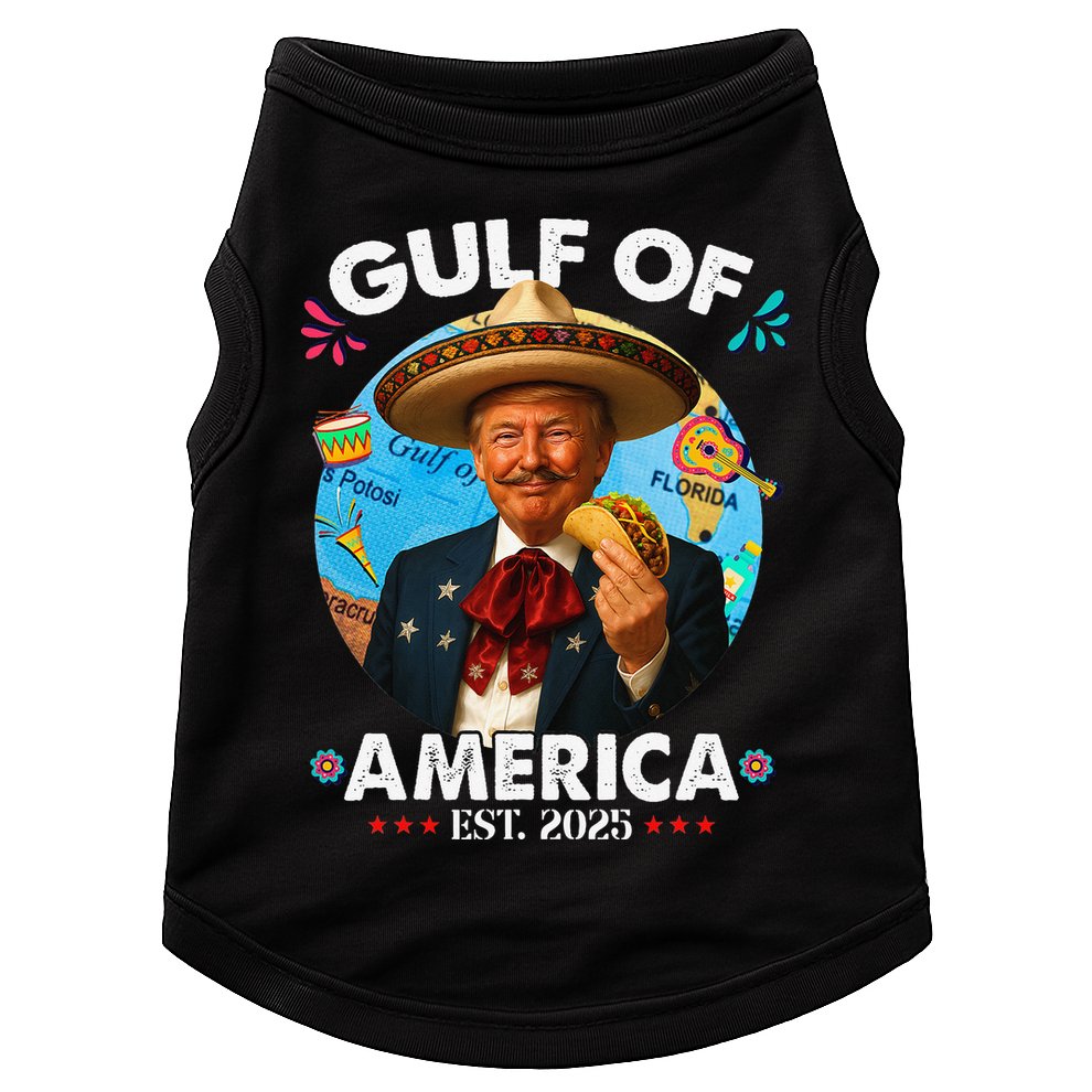 Retro This Gulf Of Us Beach Belong To Ours Est Doggie Tank