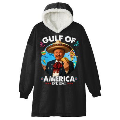 Retro This Gulf Of Us Beach Belong To Ours Est Hooded Wearable Blanket