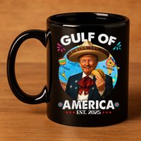 Retro This Gulf Of Us Beach Belong To Ours Est 11oz C Handle Ceramic Mug