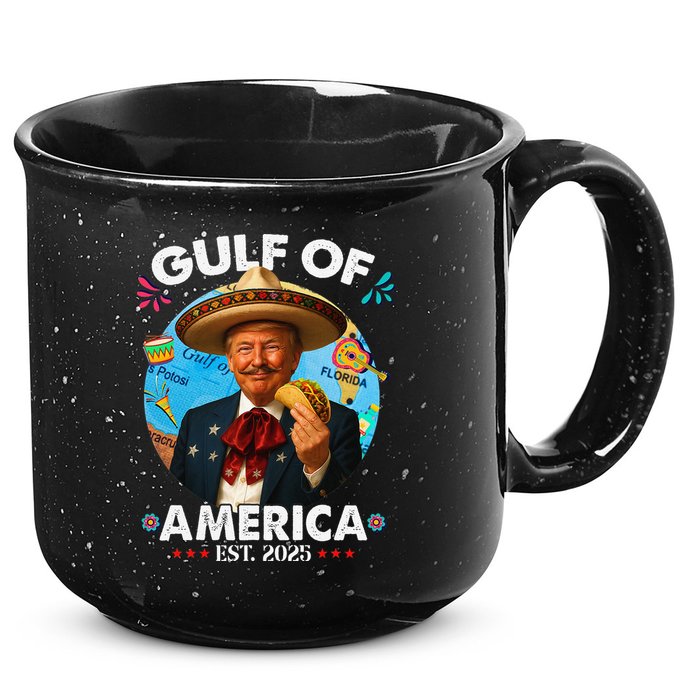 Retro This Gulf Of Us Beach Belong To Ours Est 15oz Campfire Ceramic Mug