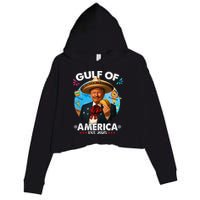 Retro This Gulf Of Us Beach Belong To Ours Est Crop Fleece Hoodie