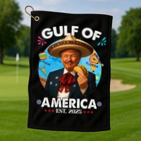 Retro This Gulf Of Us Beach Belong To Ours Est Golf Towel