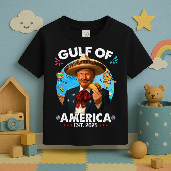 Retro This Gulf Of Us Beach Belong To Ours Est Toddler T-Shirt