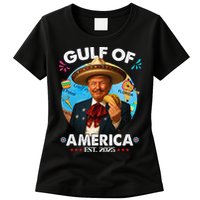 Retro This Gulf Of Us Beach Belong To Ours Est Womens T-Shirt