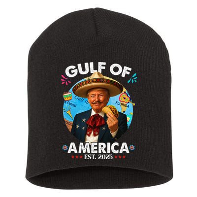 Retro This Gulf Of Us Beach Belong To Ours Est Short Acrylic Beanie