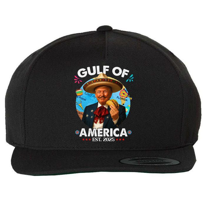 Retro This Gulf Of Us Beach Belong To Ours Est Wool Snapback Cap