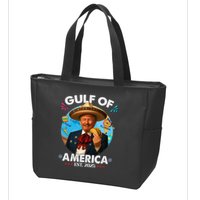 Retro This Gulf Of Us Beach Belong To Ours Est Zip Tote Bag