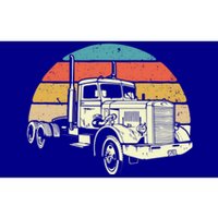 Retro Trucker Gift Big Rig Hauler Truck Driver Trucking Cool Gift Bumper Sticker