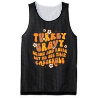 Retro Turkey Gravy Beans And Rolls Let Me See That Casserole Mesh Reversible Basketball Jersey Tank