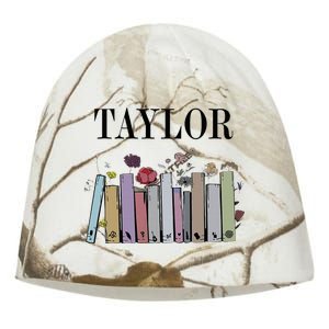 Retro Taylor Groovy 80S Personalized Girl Design Kati - Camo Knit Beanie