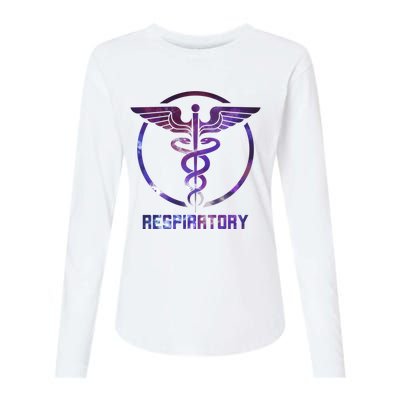 Respiratory Therapist Gift Respiratory Therapy Design Cool Gift Womens Cotton Relaxed Long Sleeve T-Shirt