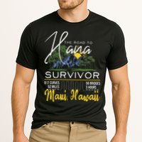Road To Hana Survivor Curvy Palm Maui Hawaii Lover Cooling Performance Crew T-Shirt