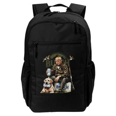 Retro Trump Hunting Deer Funny Beer Drinking Beer Hunting Backpack