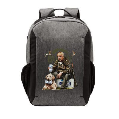 Retro Trump Hunting Deer Funny Beer Drinking Beer Hunting Vector Backpack