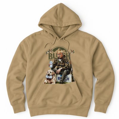 Retro Trump Hunting Deer Funny Beer Drinking Beer Hunting Hoodie