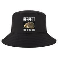 Respect The Hedgehog Cool Spiny Mammal Photo Graphic Cool Comfort Performance Bucket Hat