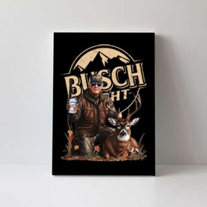 Retro Trump Hunting Deer Funny Beer Drinking Beer Hunting Canvas