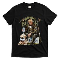 Retro Trump Hunting Deer Funny Beer Drinking Hunting T-Shirt