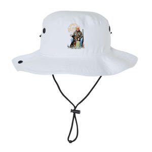 Retro Trump Hunting Deer Funny Beer Drinking Hunting Gift Legacy Cool Fit Booney Bucket Hat