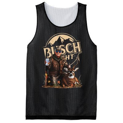 Retro Trump Hunting Deer Funny Beer Drinking Beer Hunting Gift Mesh Reversible Basketball Jersey Tank