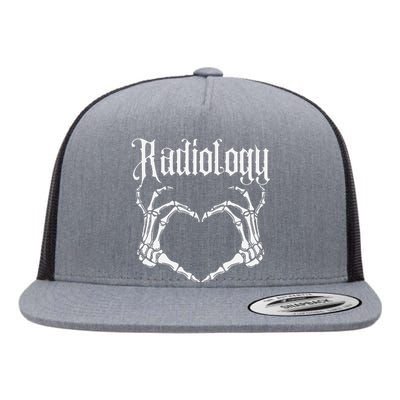 Rad TechS Have Big Hearts Radiology X Ray Funny Tech Flat Bill Trucker Hat