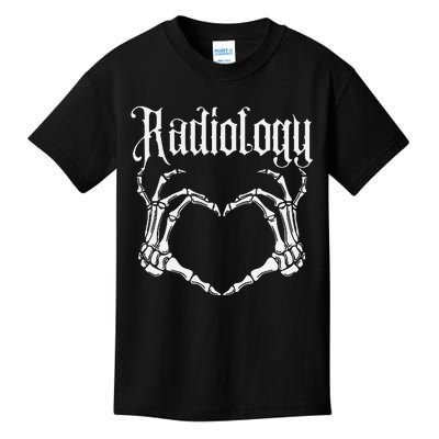 Rad TechS Have Big Hearts Radiology X Ray Funny Tech Kids T-Shirt