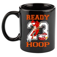 Ready To Hoop Basketball 23 11oz C Handle Ceramic Mug