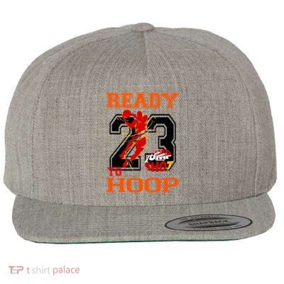 Ready To Hoop Basketball 23 Wool Snapback Cap