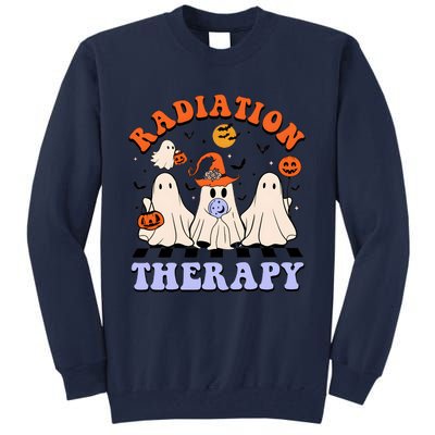 Radiation Therapy Halloween Boo Tall Sweatshirt