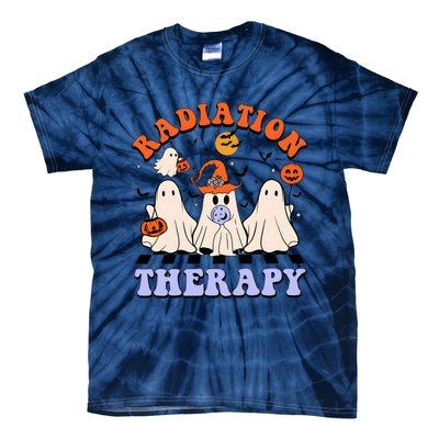 Radiation Therapy Halloween Boo Tie-Dye T-Shirt