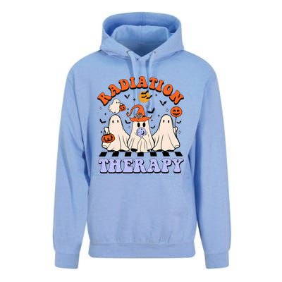 Radiation Therapy Halloween Boo Unisex Surf Hoodie