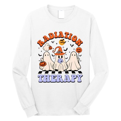 Radiation Therapy Halloween Boo Long Sleeve Shirt