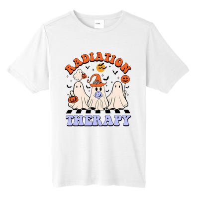 Radiation Therapy Halloween Boo Tall Fusion ChromaSoft Performance T-Shirt