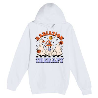 Radiation Therapy Halloween Boo Premium Pullover Hoodie